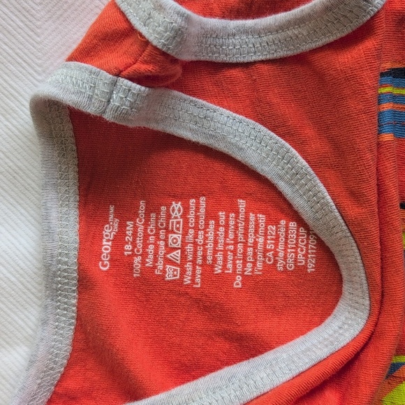 mixed brands 4 piece cotton summer beach bundle lot 18-24 months baby boy - Picture 4 of 10